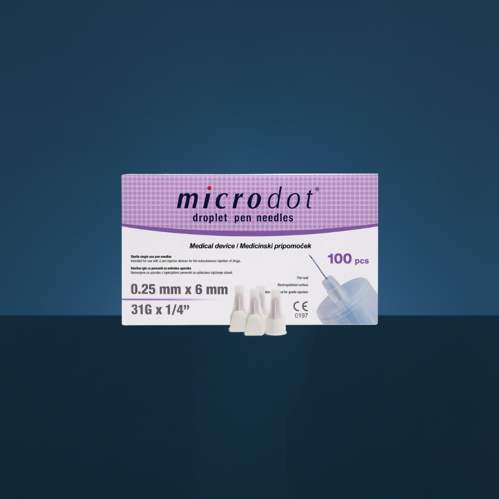 Microdot Droplet Pen Needles (31G 6mm)